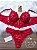 Conjunto cropped Iza - Vermelho - Imagem 2