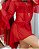Robe Tule fino - Vermelho - Imagem 1
