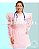 Avental PRINCESS em Plástico SOFT ROSA - Transparente - Impermeável - Reutilizável - Imagem 3