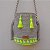 Bolsa Saco de Crochê Equilíbrio Neon - Imagem 6