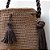 Bolsa Saco Feminina Artesanal de Crochet Terra - Imagem 2