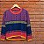Suéter de Tricot Jacquard Étnico Feminino - Imagem 4