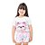 Pijama Curto Infantil Feminino Bolha de Sabão - Imagem 2