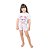 Pijama Curto Infantil Feminino Bolha de Sabão - Imagem 1