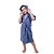 Robe Infantil Masculino Azul com Aplique de Urso - Imagem 2