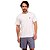 Pijama Curto Adulto Masculino Camiseta Branca Short Cinza - Imagem 1