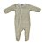 Macacão Bebe Unisex Moletinho Creme Tam RN - 1 - Imagem 3