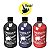 TINTA PREMIUM PARA RECARGA PINCEL MARCADOR DE QUADRO BRANCO - 03 FRASCOS DE 1 LITRO (PRETO/AZUL/VERMELHO) - Imagem 1