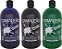 TINTA PREMIUM PARA RECARGA PINCEL MARCADOR DE QUADRO BRANCO - 03 FRASCOS DE 1 LITRO (PRETO/AZUL/VERDE) - Imagem 2