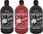 TINTA PREMIUM PARA RECARGA PINCEL MARCADOR DE QUADRO BRANCO - 03 FRASCOS DE 1 LITRO (PRETO/PRETO/VERMELHO) - Imagem 2