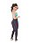 Legging Fitness Cirrê Ikat Preta Tecido Rosset - Imagem 4
