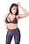 Legging Fitness Cirrê Ikat Preta Tecido Rosset - Imagem 3