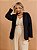 Blazer Bolso Lígia Preto Plus Size - Imagem 7