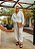 Calça Jogger Off White Feminina Plus Size - Imagem 5