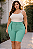 Bermuda com Cinto Plus Size - Imagem 1