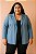 Blazer Alongado Pesponto plus size - Imagem 2