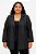 Blazer Alongado Pesponto plus size - Imagem 3