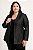 Blazer Alongado Pesponto plus size - Imagem 4