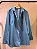Blazer Alongado Pesponto plus size - Imagem 1