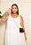 Vestido Longo Poá Com Relevo Plus Size - Imagem 16