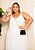 Vestido Longo Poá Com Relevo Plus Size - Imagem 15