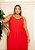 Vestido Longo Poá Com Relevo Plus Size - Imagem 11