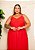 Vestido Longo Poá Com Relevo Plus Size - Imagem 10