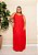 Vestido Longo Poá Com Relevo Plus Size - Imagem 12