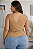 Blusa Recorte Malha Plus Size - Imagem 2