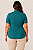 Blusa Gola Alta Manga Curta Plus Size - Imagem 4