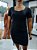 Vestido Tubinho Preto Plus Size - Imagem 5