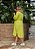 Vestido Chemise Verde Plus Size - Imagem 3