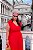 Vestido Vermelho Decote V - Imagem 4
