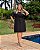 Vestido Curto Liso Plus Size - Imagem 2