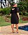Vestido Curto Liso Plus Size - Imagem 3
