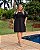 Vestido Curto Liso Plus Size - Imagem 5