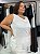 Regata Decote Com Pregas Plus Size - Imagem 2