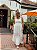 Vestido Super Babados Liso Plus size - Imagem 1