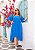 Vestido Midi Botões Busto Plus Size - Imagem 4