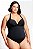 Maiô Bojo Reforçado Drapeado Efeito Lipo Plus Size - Imagem 5