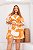 Vestido Curto Torção Busto Plus Size - Imagem 1
