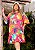 Vestido Curto Gola Camisa Plus Size - Imagem 3
