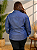 Camisa Denin Plus Size - Imagem 2