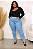 Calça Cigarrete Jeans Plus Size - Imagem 1