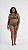 Top Praia Recortes e Bojo  Removivel Plus Size - Imagem 1