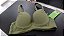Top Praia  Meia Taca Fixo Franzido Laterais Plus Size - Imagem 4