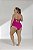 Maiô Plus Camada Transpassada Efeito Lipo Plus Size - Imagem 2