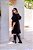 Vestido Liso Babados Barra Plus Size - Imagem 2