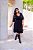 Vestido Liso Babados Barra Plus Size - Imagem 3