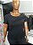 Blusa Basica de Viscose Manga Curta Plus Size - Imagem 2
